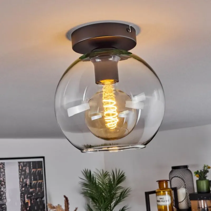 hofstein Plafonnier Verre 20 cm Koyoto Clair, 1 lumière