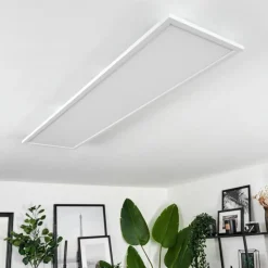 hofstein Plafonnier Vex LED Blanc, 1 lumière, Télécommandes