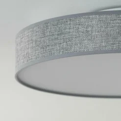 Lampes En Tissu-hofstein Plafonnier Victoria LED Blanc, 1 lumière