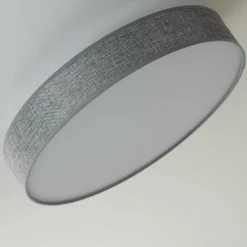 Lampes En Tissu-hofstein Plafonnier Victoria LED Blanc, 1 lumière