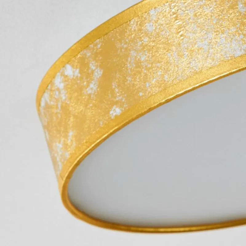 Lampes En Tissu-hofstein Plafonnier Victoria LED Blanc, 1 lumière