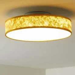Lampes En Tissu-hofstein Plafonnier Victoria LED Blanc, 1 lumière