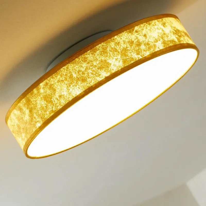 Lampes En Tissu-hofstein Plafonnier Victoria LED Blanc, 1 lumière