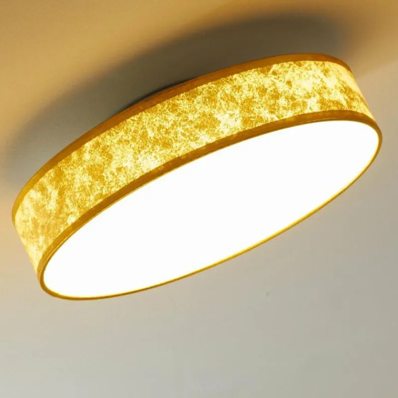 Lampes En Tissu-hofstein Plafonnier Victoria LED Blanc, 1 lumière