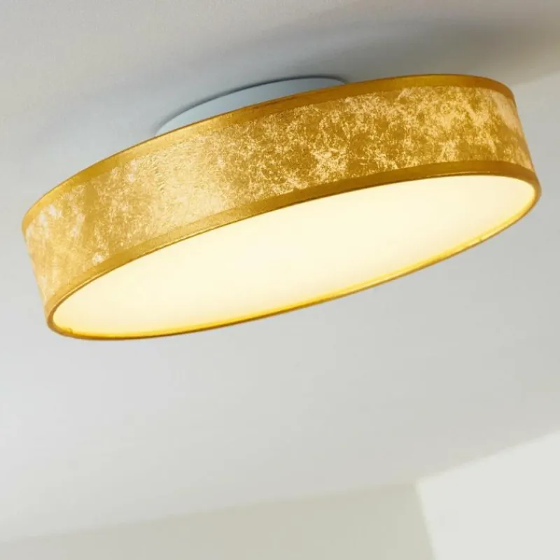 Lampes En Tissu-hofstein Plafonnier Victoria LED Blanc, 1 lumière