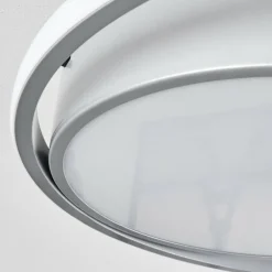 hofstein Plafonnier Vignier LED Titane, 1 lumière