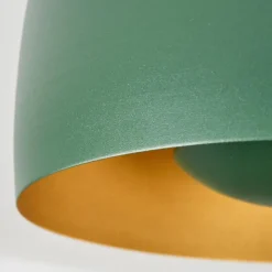 Lampes Dorées-hofstein Plafonnier Viking Vert, 1 lumière