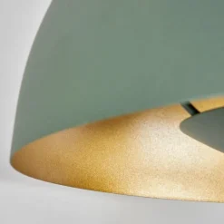 Lampes Dorées-hofstein Plafonnier Vivian Vert, 1 lumière