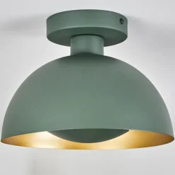 Lampes Dorées-hofstein Plafonnier Vivian Vert, 1 lumière