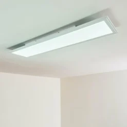 hofstein Plafonnier Voisines LED Blanc, 1 lumière, Télécommandes, Changeur de couleurs