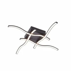 Luminaires Leuchten Direkt Plafonnier Voltti LED Noir, 4 lumières* Éclairage Led