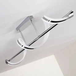 hofstein Plafonnier Vora LED Chrome, 1 lumière