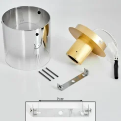 Lampes Dorées-hofstein Plafonnier Vuoltu Or, 1 lumière