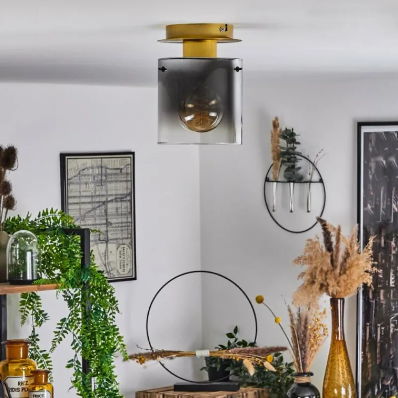 Lampes Dorées-hofstein Plafonnier Vuoltu Or, 1 lumière