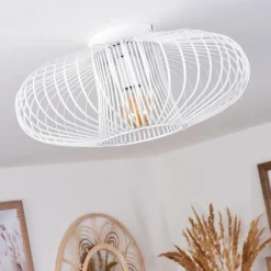 hofstein Plafonnier Wemude Blanc, 1 lumière