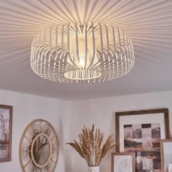 hofstein Plafonnier Wemude Blanc, 1 lumière