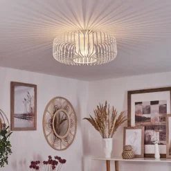 hofstein Plafonnier Wemude Blanc, 1 lumière