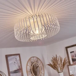 hofstein Plafonnier Wemude Blanc, 1 lumière