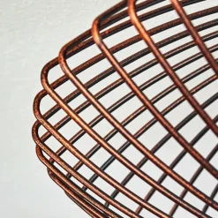 Lampes Vintages & Rétros-hofstein Plafonnier Wemude Cuivre, Noir, 1 lumière