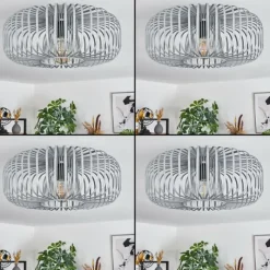 hofstein Plafonnier Wemude Gris, 1 lumière* Plafonniers