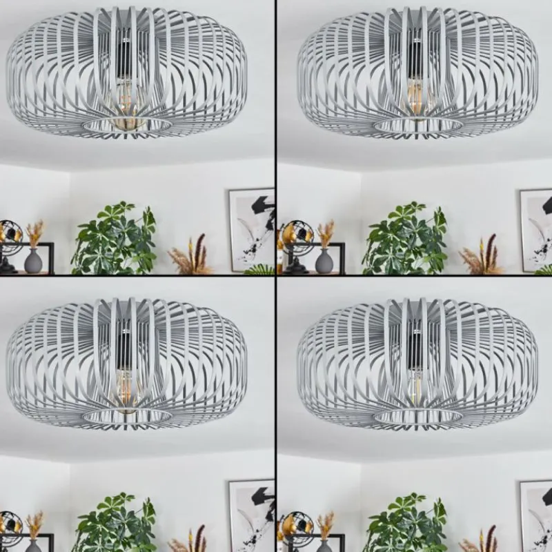 hofstein Plafonnier Wemude Gris, 1 lumière* Plafonniers