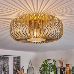 hofstein Plafonnier Wemude Laiton, 1 lumière* Plafonniers