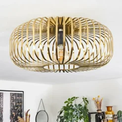 hofstein Plafonnier Wemude Laiton, 1 lumière* Plafonniers