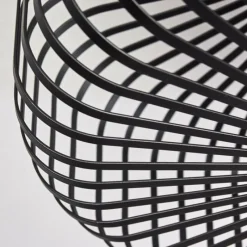 hofstein Plafonnier Wemude Noir, 1 lumière