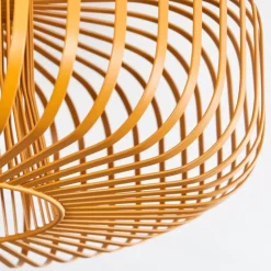 Lampes Industrielles-hofstein Plafonnier Wemude Ocre, 1 lumière