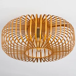 Lampes Industrielles-hofstein Plafonnier Wemude Ocre, 1 lumière