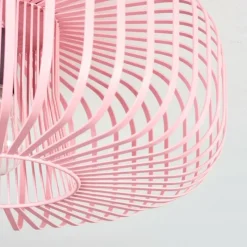 Lampes Industrielles-hofstein Plafonnier Wemude Rose, 1 lumière
