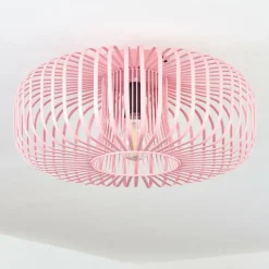 Lampes Industrielles-hofstein Plafonnier Wemude Rose, 1 lumière