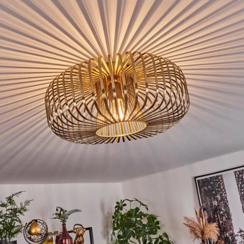 hofstein Plafonnier Wemude Vieux laiton, 1 lumière* Plafonniers