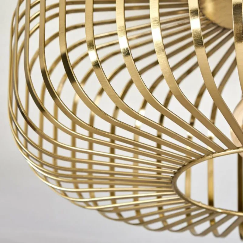 hofstein Plafonnier Wemude Vieux laiton, 1 lumière* Plafonniers