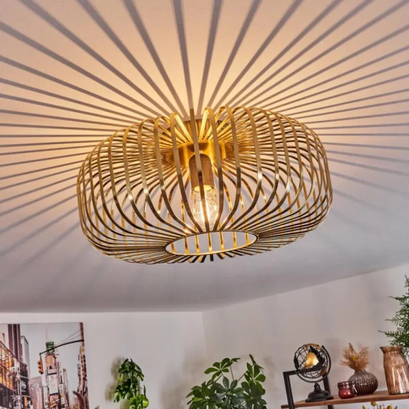 hofstein Plafonnier Wemude Vieux laiton, 1 lumière* Plafonniers