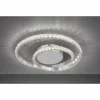Luminaires Wofi Plafonnier Wofi ALBERTA LED Aluminium brossé, 1 lumière* Éclairage Led