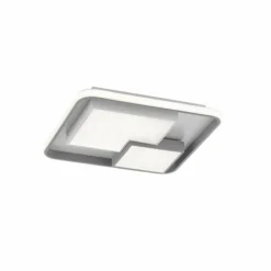 Luminaires Wofi Plafonnier Wofi FELA LED Gris, Blanc, 3 lumières* Éclairage Led