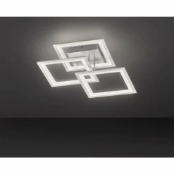 hofstein Plafonnier Wofi MODESTO LED Argenté, 3 lumières