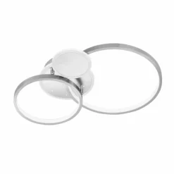 Luminaires Wofi Plafonnier Wofi-Leuchten KIAH LED Argenté, 1 lumière* Éclairage Led