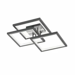 Luminaires Wofi Plafonnier Wofi-Leuchten MURIEL LED Gris, 1 lumière* Éclairage Led