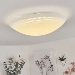 hofstein Plafonnier Worben LED Blanc, 1 lumière