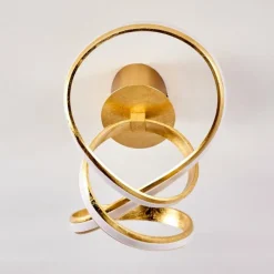 Lampes Dorées-hofstein Plafonnier Woyens LED Or, 1 lumière