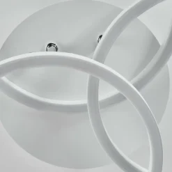 hofstein Plafonnier Xena LED Blanc, 1 lumière, Télécommandes