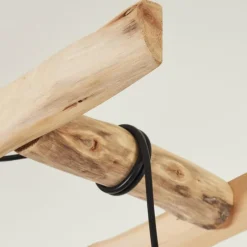 Lampes Vintages & Rétros-hofstein Plafonnier Yaak Brun, Noir, 4 lumières