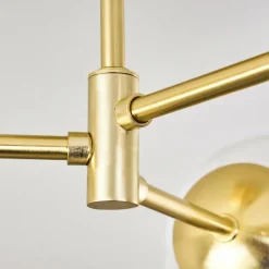 hofstein Plafonnier Yucao Or, 3 lumières