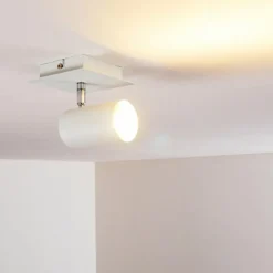 hofstein Plafonnier Zuoz Blanc, 1 lumière