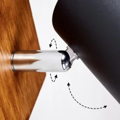 hofstein Plafonnier Zuoz Bois clair, 1 lumière