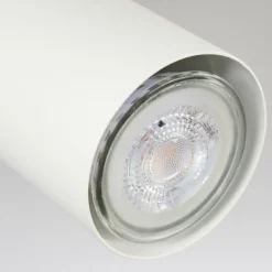 hofstein Plafonnier Zuoz Chrome, Blanc, 4 lumières