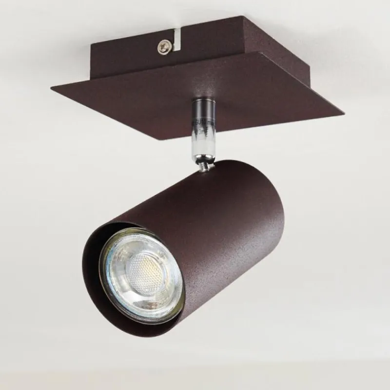 hofstein Plafonnier Zuoz Rouille, 1 lumière