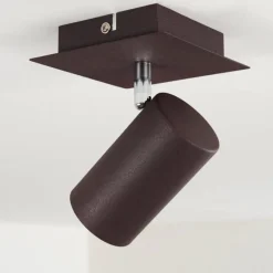 hofstein Plafonnier Zuoz Rouille, 1 lumière